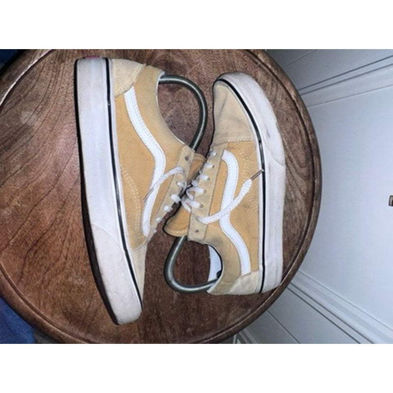 Vans Old Skool Unisex Yellow Skate Shoes Size 6 Men's/7.5 Women's