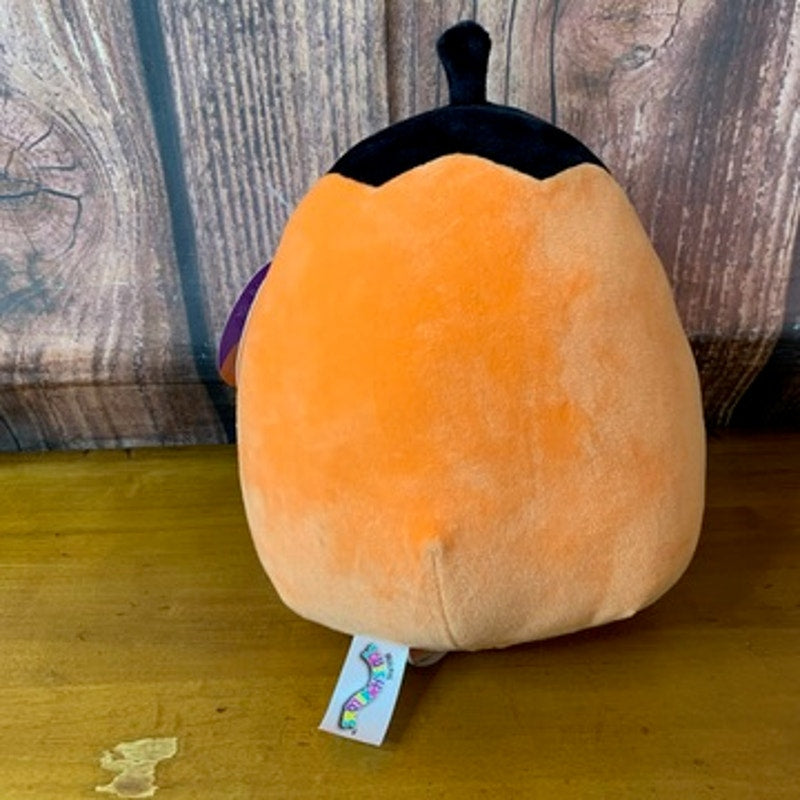 NWT Squishmallows Paige Pumpkin Jack-O-Lantern Plush 7 in w/ Tag