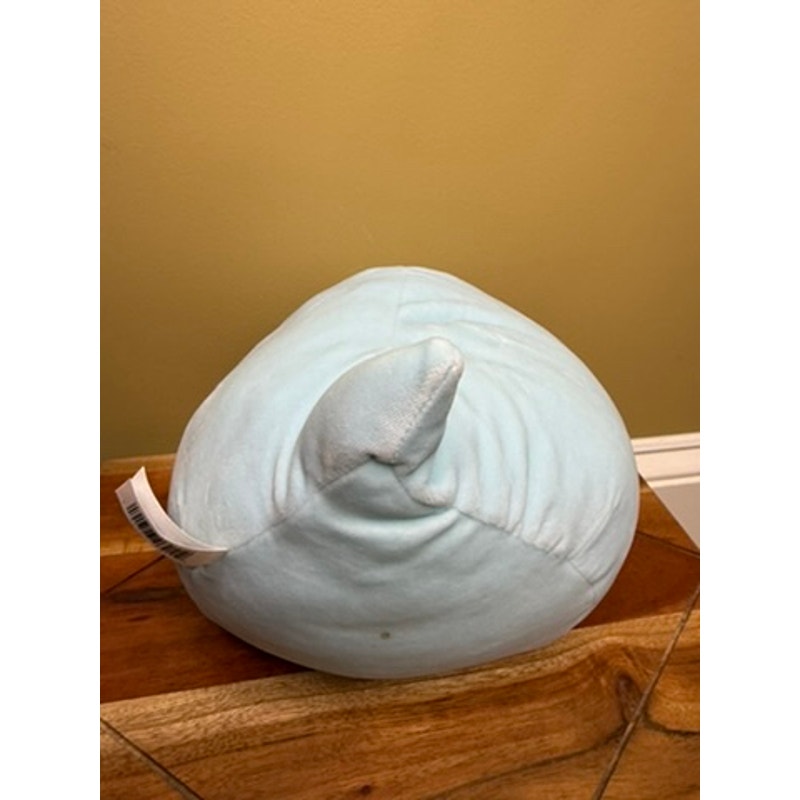 Squishmallows Malik the Triceratops Blue Dinosaur Plush Toy Medium 10"