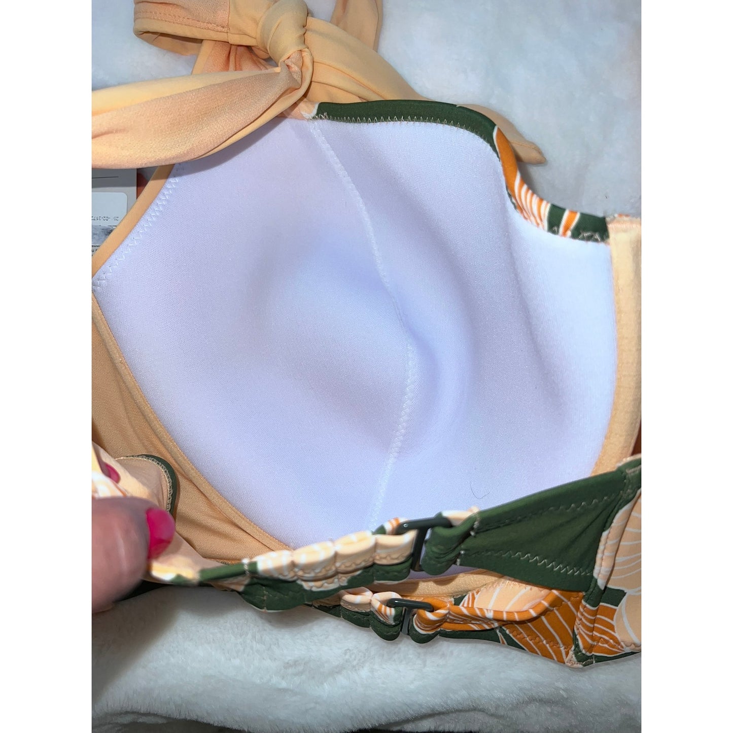 NWT Fe Noel x Target Women's Floral Bikini Top Multicolor Size 30