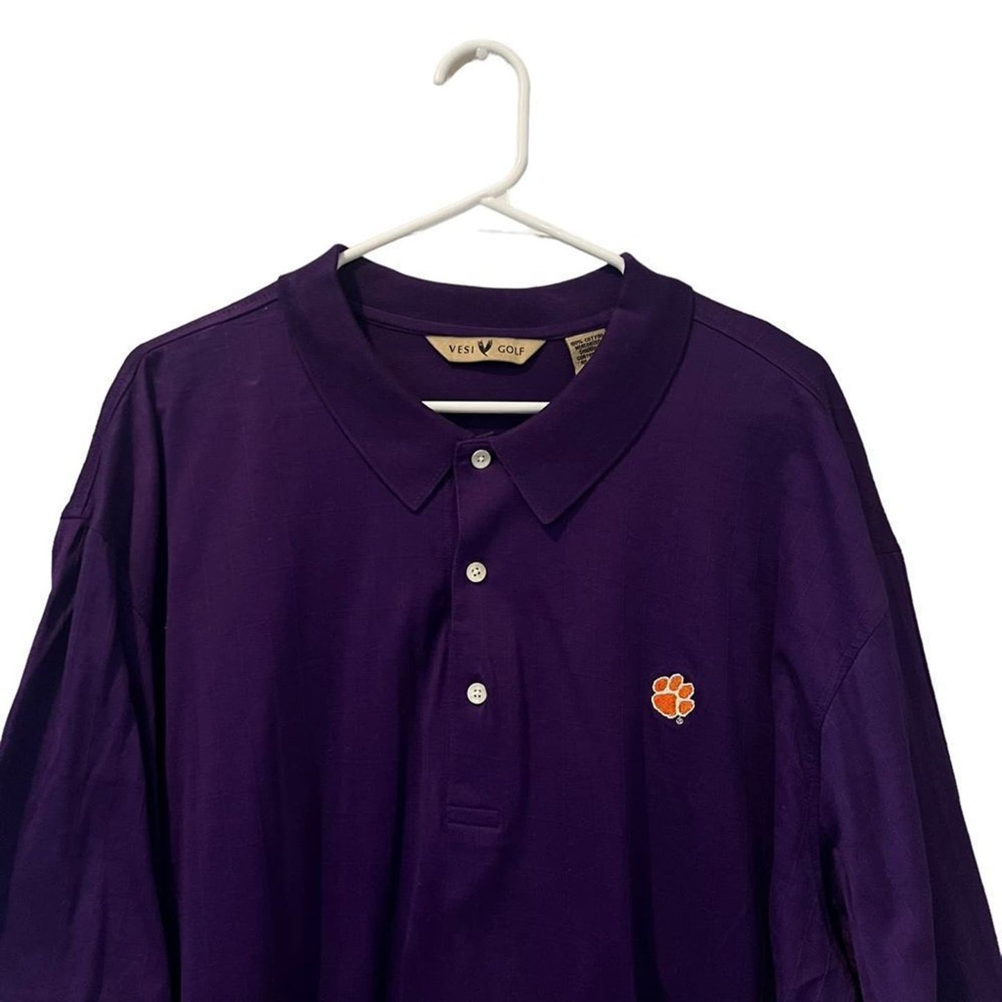 University of Clemson Tigers Golf Polo Men's XL