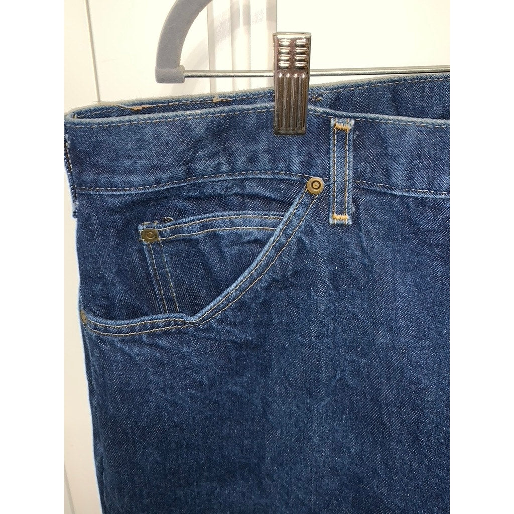 L.L. Bean Men's Classic Fit Straight Jeans Blue Size 44x30 Denim