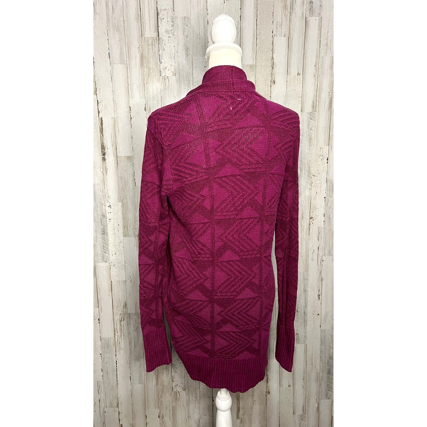 St. John's Bay Women's Open Front Long Sleeve Cardigan Size Medium