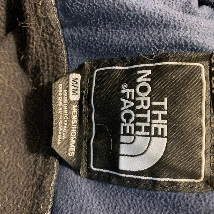 The North Face Mens Windbreaker Jacket Size M Black Blue