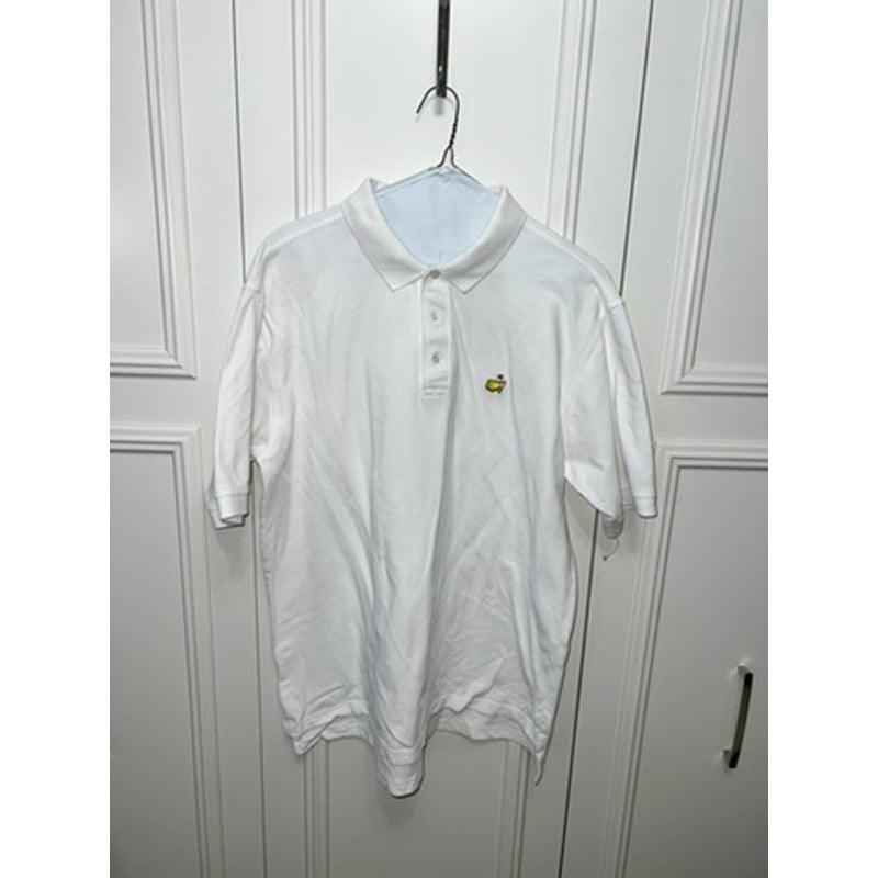 Masters Augusta National Men's 2XL White Polo Shirt Short Sleeve Casual