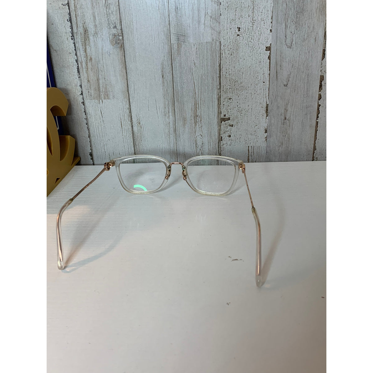 Michael Kors Prescription Eyeglasses Frames Womens Clear/Rose Gold Rectangular Full Rim