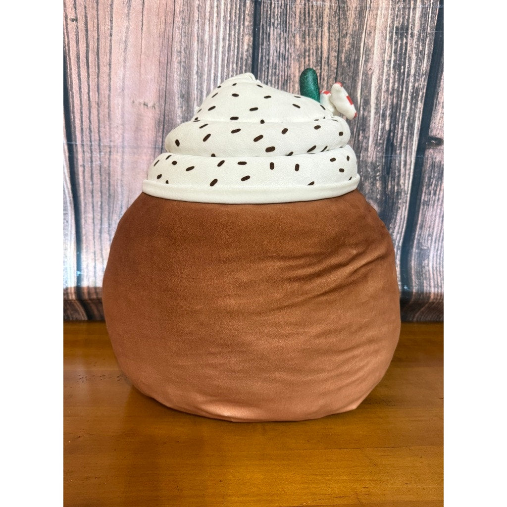 Squishmallows Marsha the Peppermint Latte Large 20” Plush Toy Multicolor