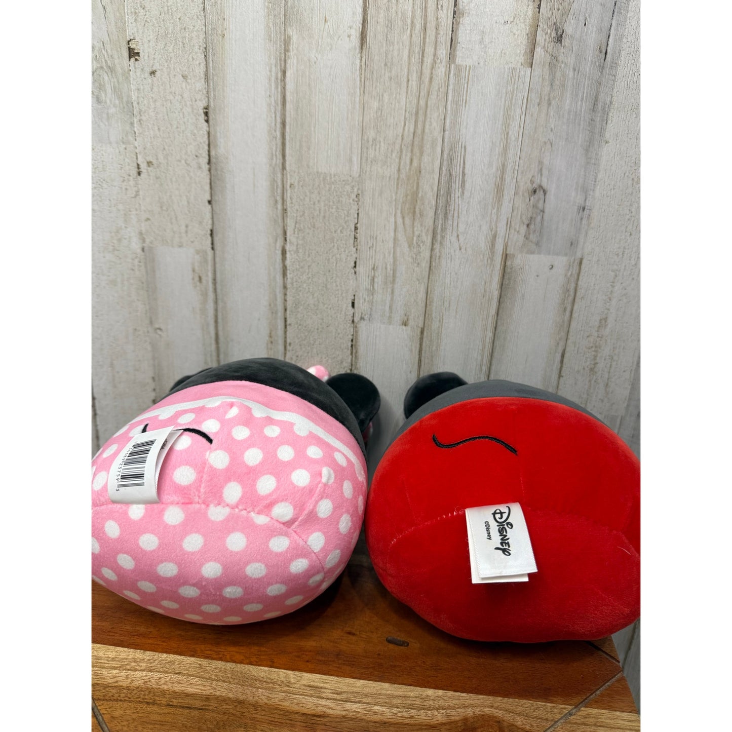 Disney Squishmallows Minnie & Mickey Mouse Plush Set 8" 3+ Years