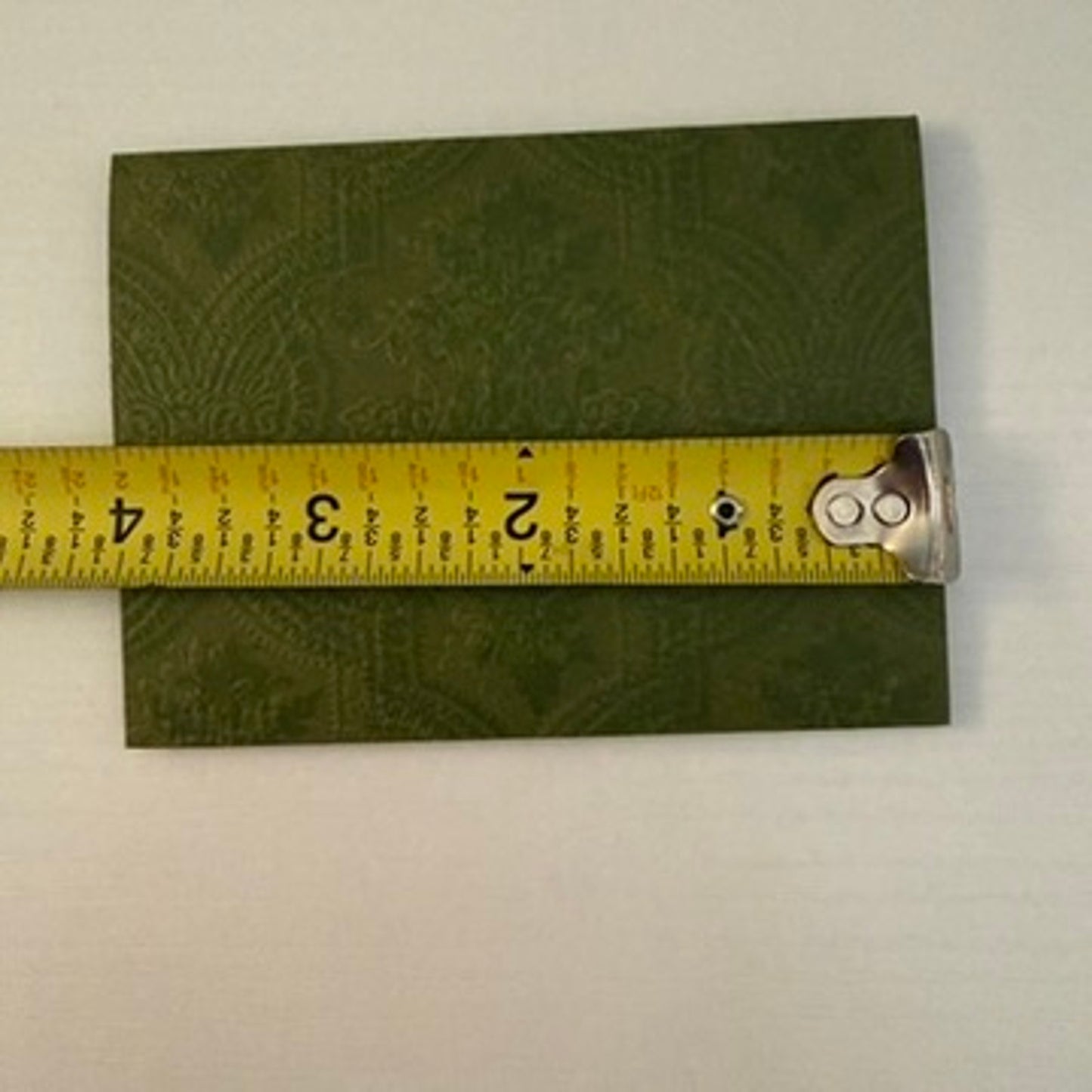Gucci Gift Card Envelope Holder Green Embossed GG Logo Luxury Note Holder