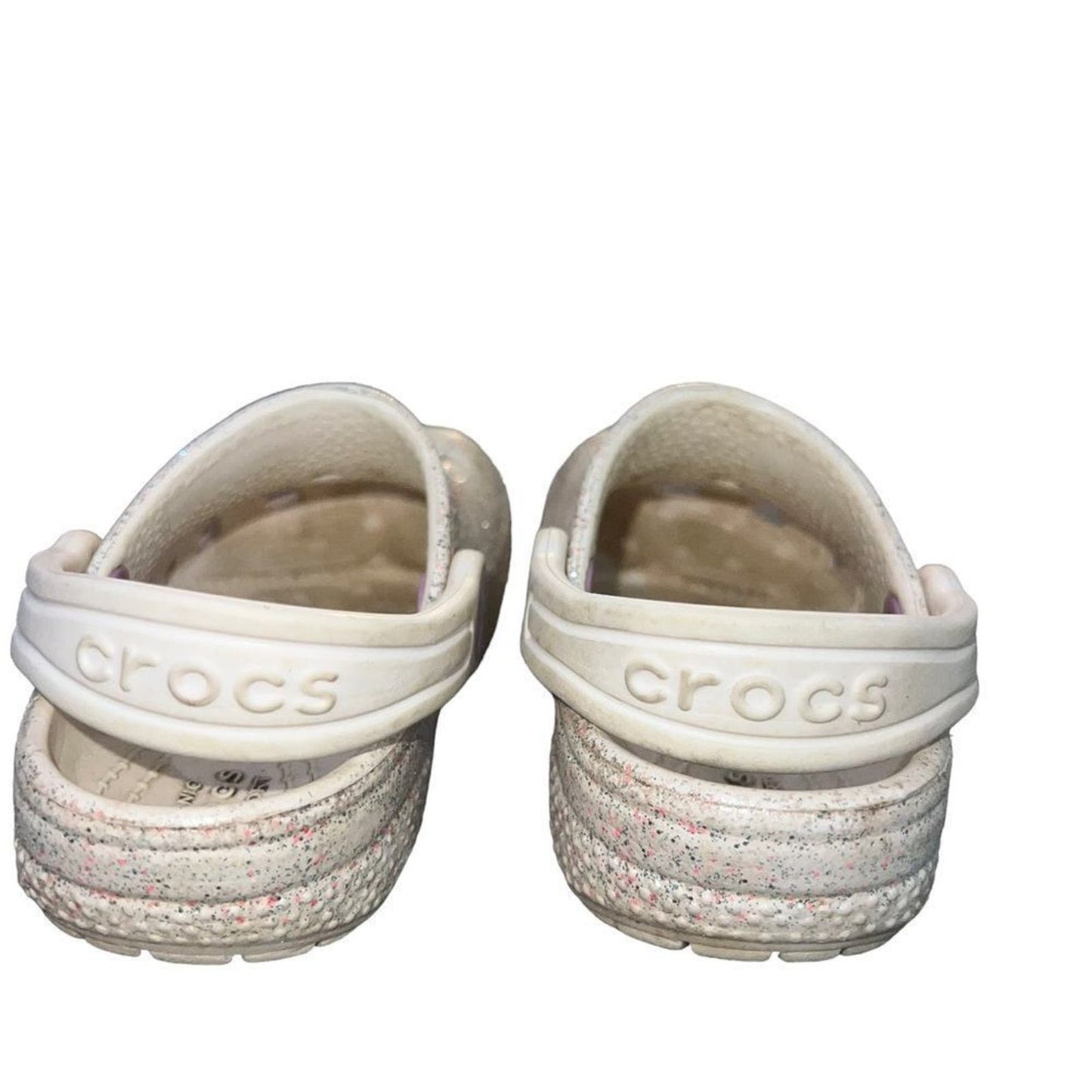 Girls' Crocs  Classic Glitter 2 Clogs Size C7