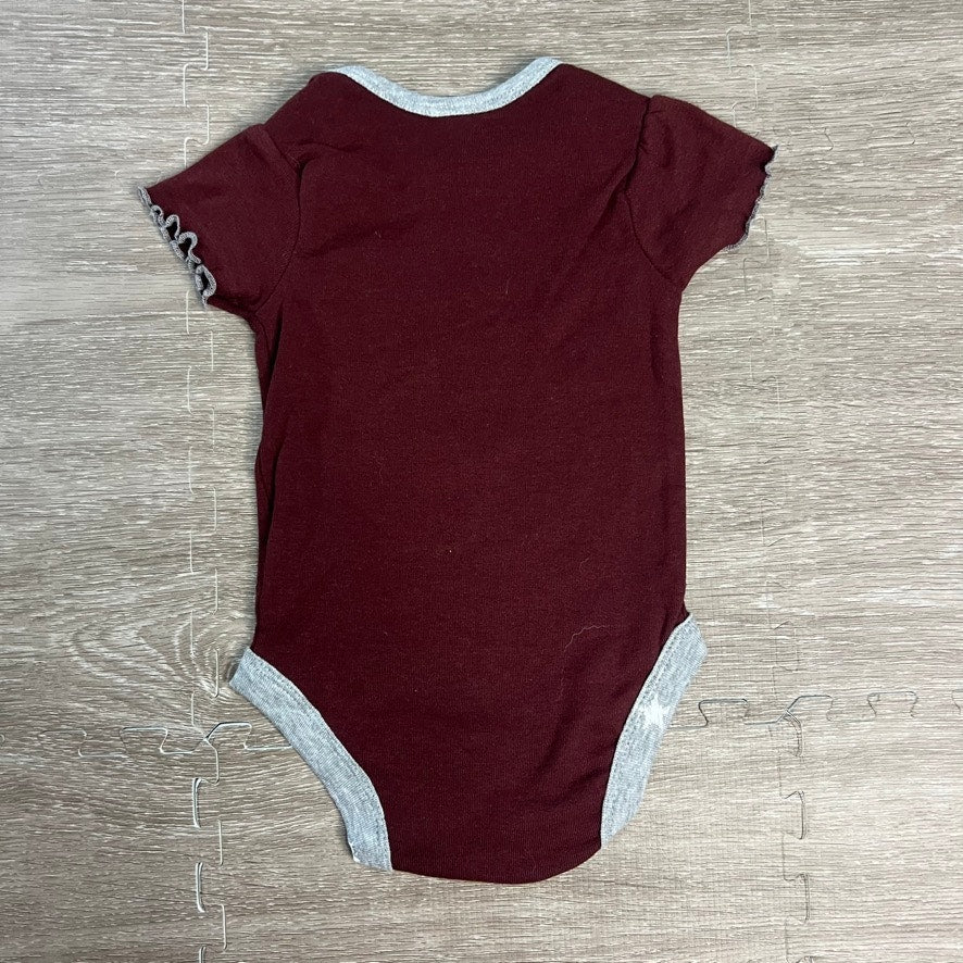 NWT Texas A&M Aggies Infant 3-Pack Bodysuit Set Multicolor Unisex Size 3-6 Month